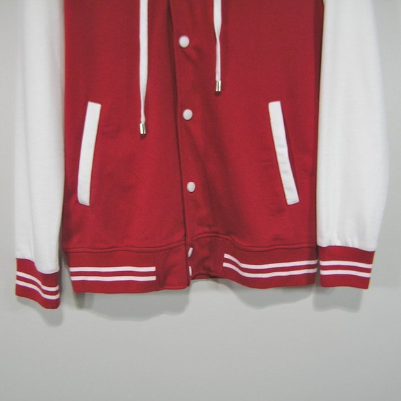 COOFANDY HOODIE JACKET SIZE SMALL VARSITY RED - Picture 6 of 9